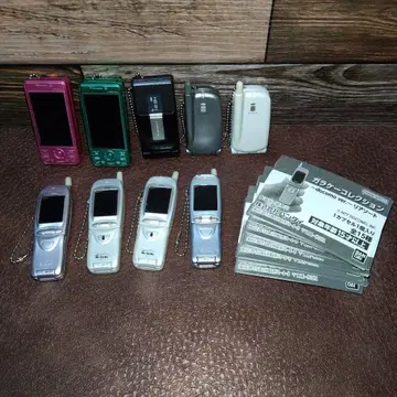 가챠 가라케 컬렉션 도코모 세븐일레븐 모듬 8종