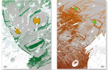 새상품 히로아카 원화전 A2 아트 포스터 2장 세트