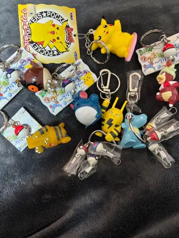 포켓몬 당시품 키링 굿즈 장난감 세트