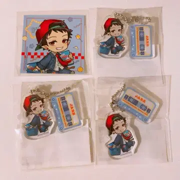 재즈 스티커 아크릴 키링 마루쿠지