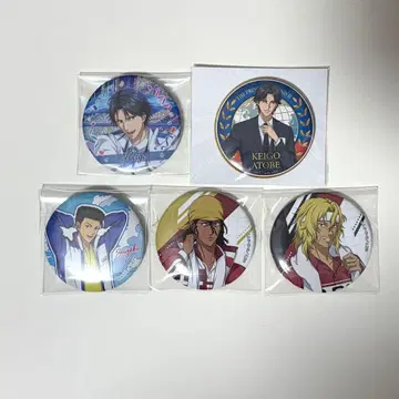 테니스의 왕자님 아토베 케이고 모모시로 타케시 외 캔뱃지