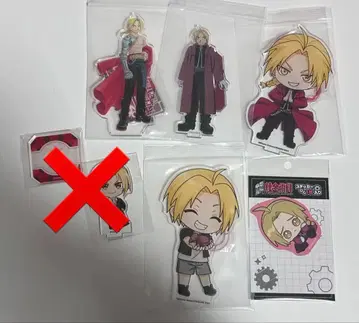 에드워드 엘릭 아크릴 스탠드 강철의 연금술사 하가렌 희귀 레어