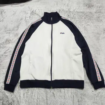 휠라 저리 집업 로고 자수 L