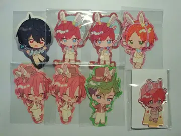 앙스타 애니카페 아크릴 스탠드 스티커 린네 잇사이 히나타 마이쥬 주이