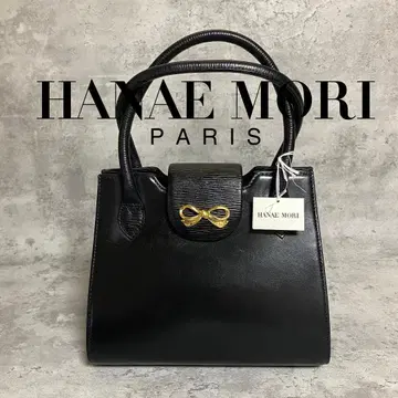 미사용급 HANAE MORI 하나에모리 핸드백 리본 포멀