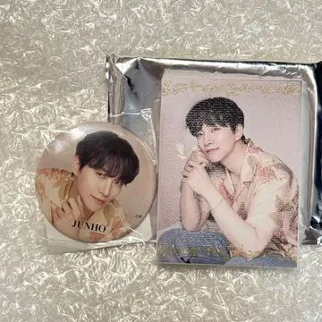 2PM 준호 랜덤 미니 캔버스 마그넷 캔뱃지