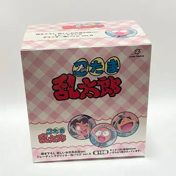 닌타마 란타로 즐거운 꽃놀이 단 글리터 캔뱃지 ver.A 1box