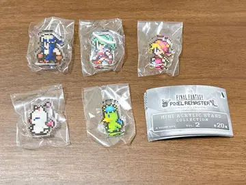 파이널 판타지 픽셀 리마스터 미니 아크릴 스탠드 5종 세트