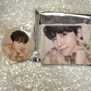 2PM 준호 랜덤 미니 캔버스 마그넷 캔뱃지