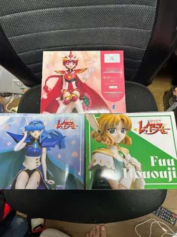 레이어스 피규어 3종 세트 미사용