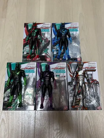 가면라이더 액션 피규어 제츠 5체 세트