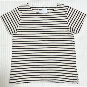 [ 익명 배송 ] MHL. 마가렛호웰 반팔 T셔츠 보더 코튼