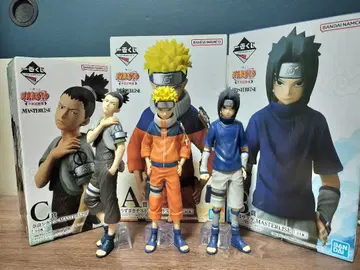 NARUTO 중급닌자 시험편 제일복권 나루토 사스케 시카마루 피규어