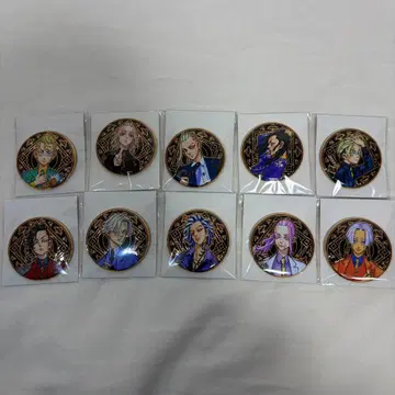 도쿄 리벤저스 원화전 아르티 메탈 배지 컬렉션 컴플리트 세트