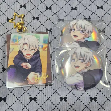 아이나나 베비코뮤 아크릴 키링 캔뱃지 야오토메 가쿠