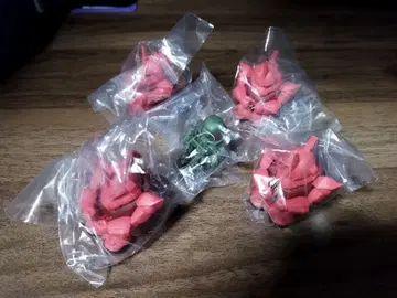 기다림 샤아 겔구그 x 4, 리오 피규어 5개 세트