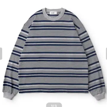 everyone border long sleeve tee shirt