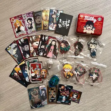 귀멸의 칼날 굿즈 묶음 판매 스트랩 스티커