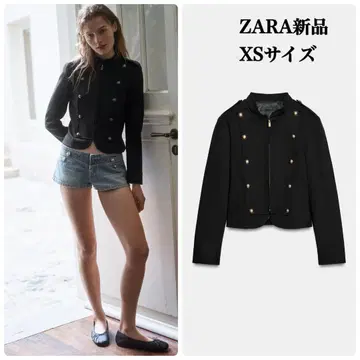 완판템 ZARA 버튼 포함 핏 블레이저 XS 사이즈 택 포함 새상품