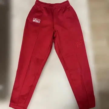 asics 저리 팬츠 레드