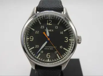 [레어] Timex SS 케이스 손목시계 Waterbury