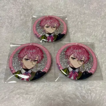 니지산지 8주년 캔뱃지 스메라기 레오 (3개)