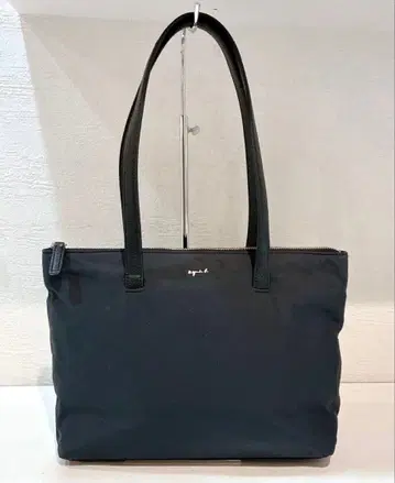 [새상품급] agnes b. IS11LZ-01 나일론 토트백 블랙