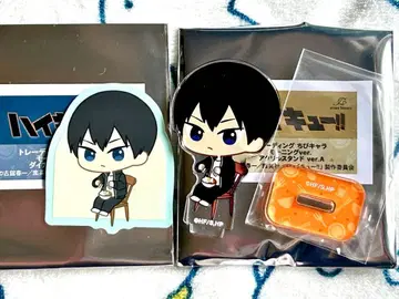 하이큐!! 모닝 SD 캐릭터 아크릴 스탠드 스티커 카게야마 토비오