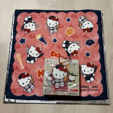 미사용 새상품 사무라이 재팬 x 산리오 캐릭터즈 헬로키티 세트