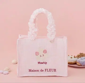 Maison de FLEUR 프릴 토트백 마휘핑 포켓몬피스