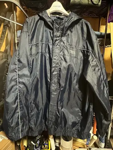 엄브로 빈티지 나일론 후드티