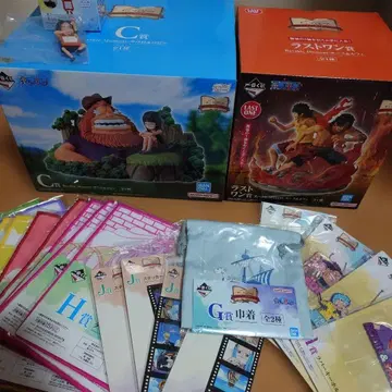 제일복권 원피스 C상 라스트원상 피규어 기타 세트