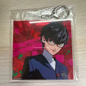 페르소나 5 P25th FES 대전람회 아크릴 키링 주인공