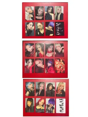 24장 세트 트레이딩 카드 123 컴프 HANA 1st 앨범m