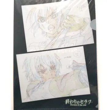 종말의 세라프 유이치로 미카엘라 원화전 한정판 클리어 파일