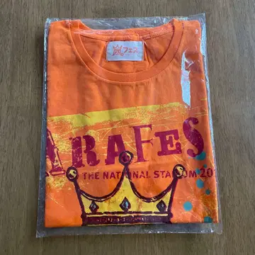 아라시 라이브 굿즈 아라페스 2012 티셔츠 오렌지