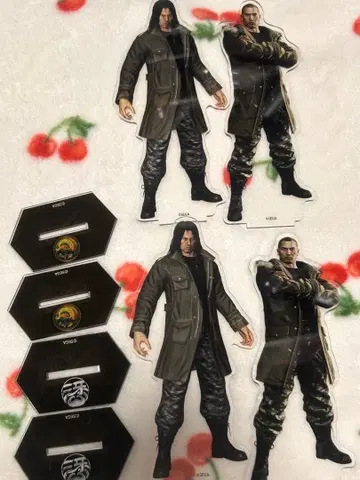 용과 같이 사지마 타이거 아크릴 스탠드 4세트