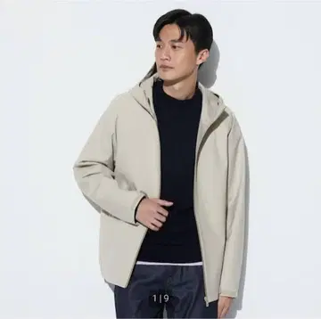 정가 6,990 새상품급 유니클로 블록 테크 후드티/3D 컷