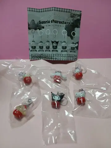 산리오 캐릭터즈 딸기 표시 액세서리 컴플리트