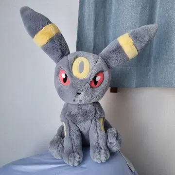 포켓몬 센터 푹신푹신 안고 자는 봉제 인형 블래키