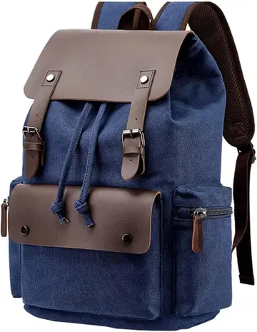 FANDARE 빈티지 백팩 캔버스 럭색 26L