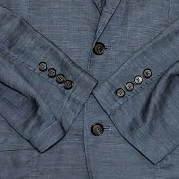 THE SCOTCH HOUSE 린넨 테일러드 자켓 네이비 M