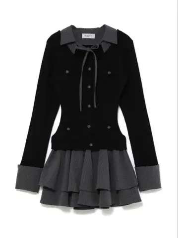 bubbles 스쿨 리본 원피스