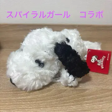 스누피 봉제 인형 스파이럴걸 콜라보