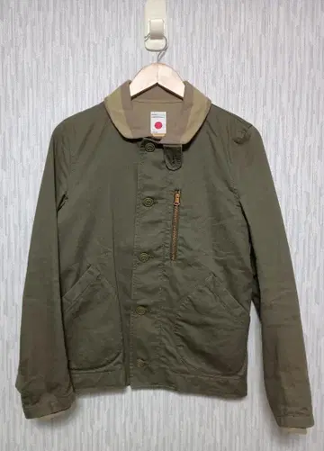 마르카 N-1 덱 자켓 카키 밀리터리 카키 새상품급