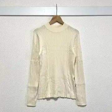 어반 리서치 도어스 리브 니트 아이보리 이너 고급 M 얇은 소재