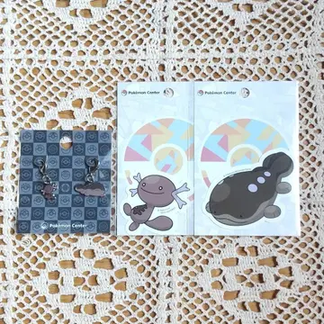 포켓몬 팔데아 오 파 도오 메탈 참&스티커 세트