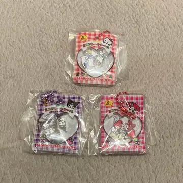 미개봉 새상품 키티 마이멜로디 쿠로미 세트 바스락 프레이크씰풍 참