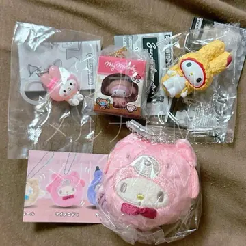 산리오 마이멜로디 가챠가챠 4개 세트