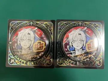 D.Gray-man 생일 캔뱃지 아렌 워커 2개 세트